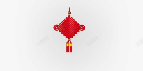 中国风红色中国结图标png免抠素材_新图网 https://ixintu.com 中国结 中国风 传统 喜庆 红色