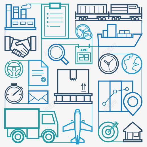 统计表运输车工厂用品矢量图ai免抠素材_新图网 https://ixintu.com 工厂 用品 统计表 运输车 矢量图