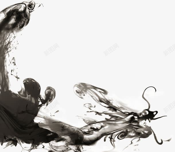创意抽象水墨画蜻蜓png免抠素材_新图网 https://ixintu.com 创意 抽象 水墨画 蜻蜓
