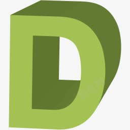 大写字母D图标png_新图网 https://ixintu.com D 字母
