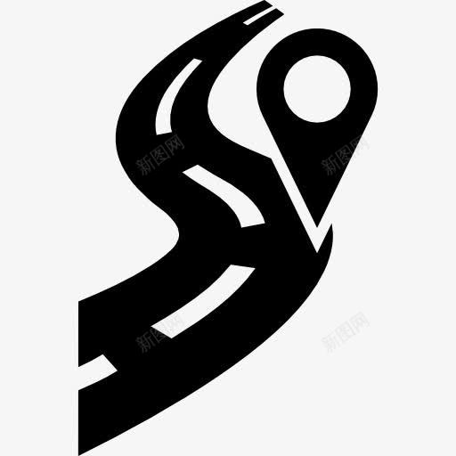 占位符指向一路上图标png_新图网 https://ixintu.com 位置 占位符 地图和国旗 指向 角度 路 路的图标 道路