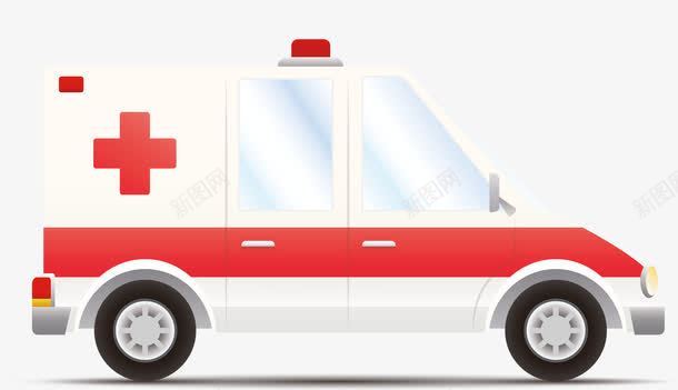 卡通车矢量图ai免抠素材_新图网 https://ixintu.com 卡通车 救护车 矢量车 车 矢量图