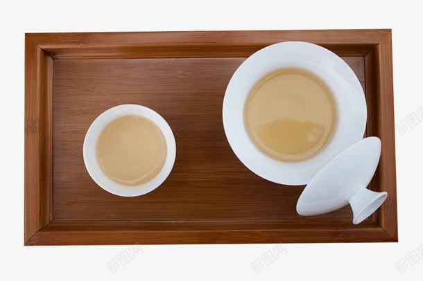 黄色茶托png免抠素材_新图网 https://ixintu.com 茶 茶托 茶盘 茶碗
