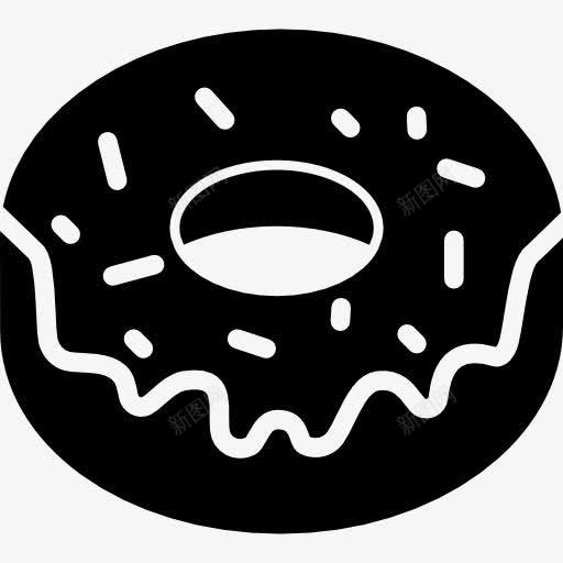 炸圈饼图标png_新图网 https://ixintu.com 炸圈饼 甜点心 糖 食品