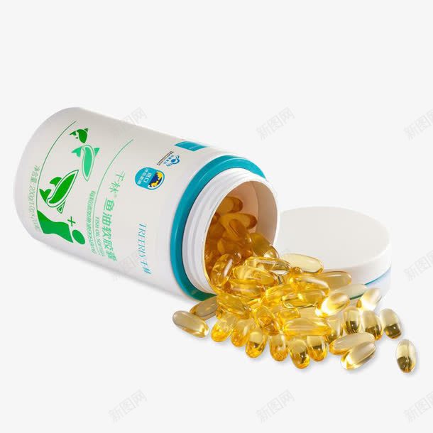 医药保健品深海鱼油胶囊png免抠素材_新图网 https://ixintu.com 医药 素材 胶囊 鱼油 鱼油胶囊