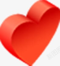 红色立体爱心七夕情人节png免抠素材_新图网 https://ixintu.com 七夕 情人节 爱心 立体 红色