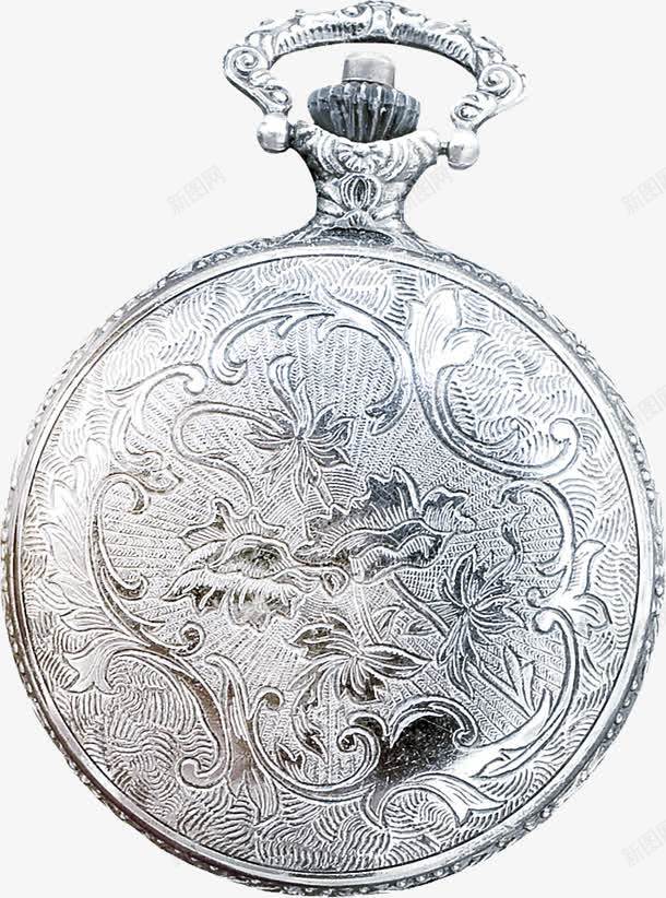 金属花纹时钟png免抠素材_新图网 https://ixintu.com 时钟 花纹时钟 金属时钟 金属花纹