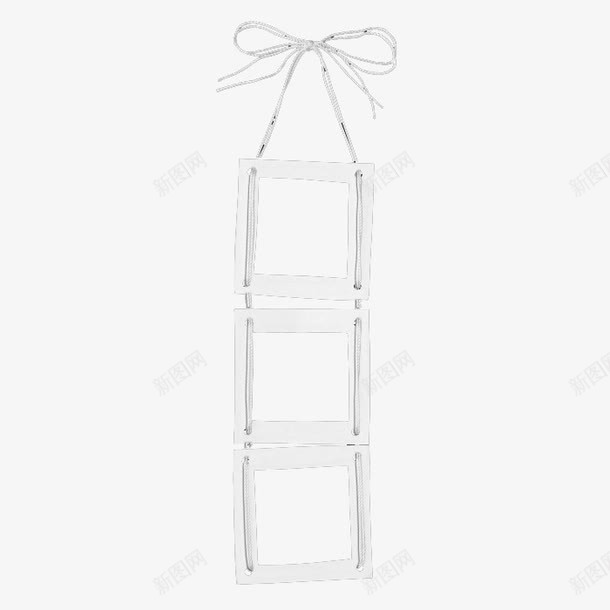 蝴蝶结线png免抠素材_新图网 https://ixintu.com 白色 线 边框