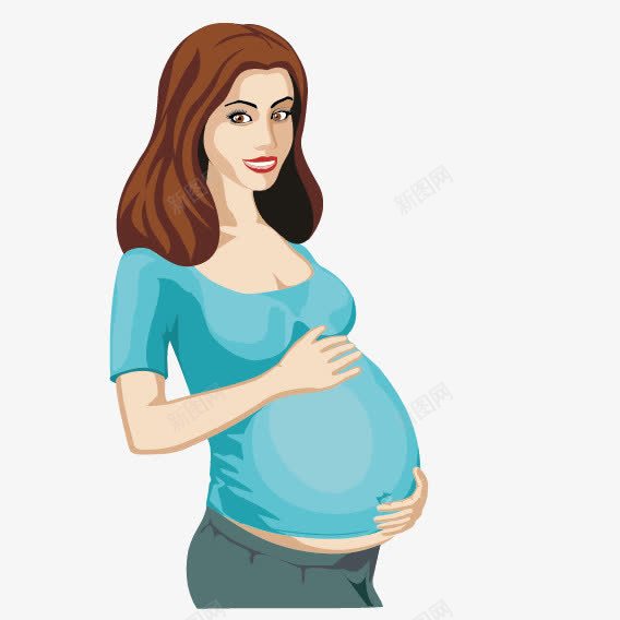 孕妇png免抠素材_新图网 https://ixintu.com 妇女 孕妇 怀孕