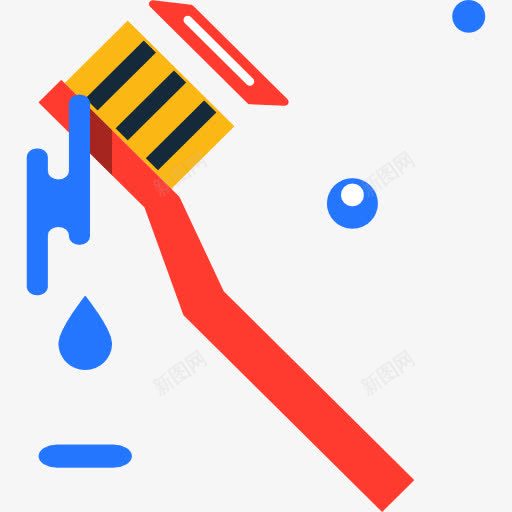 牙刷图标png_新图网 https://ixintu.com ToothBrush 洗 牙膏 牙齿卫生