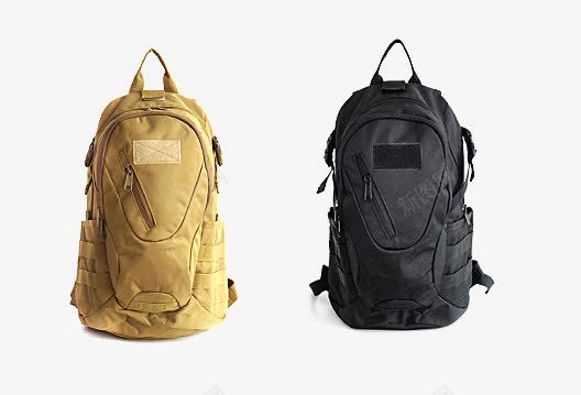 登山背包png免抠素材_新图网 https://ixintu.com 帆布包 登山包 黄色 黑色
