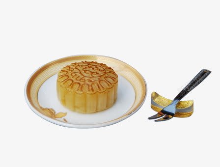 月饼刀叉png免抠素材_新图网 https://ixintu.com 刀叉 月饼 盘子 美味 美食天下 美食素材