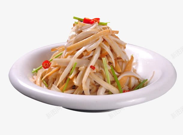 凉拌杏鲍菇png免抠素材_新图网 https://ixintu.com 产品实物 凉拌杏鲍菇 凉拌鲍鱼菇 凉菜 西兰花鲍鱼菇
