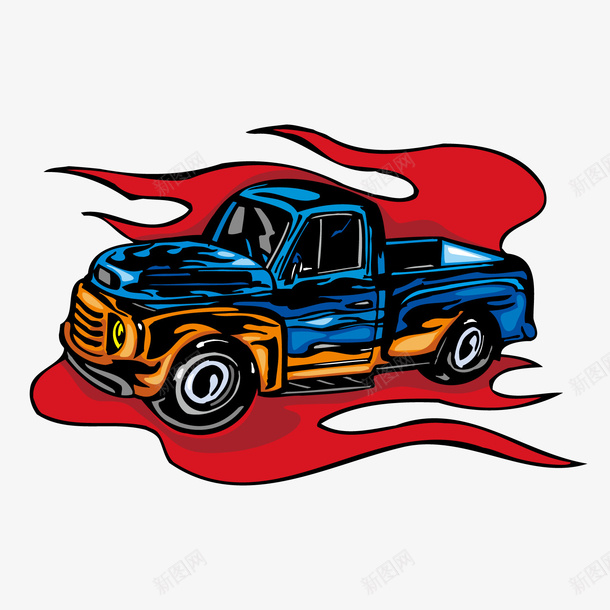老式汽车插画矢量图ai免抠素材_新图网 https://ixintu.com 交通工具 卡通汽车 卡通轿车 复古汽车 现代科技 矢量素材 老式汽车 老式轿车 矢量图