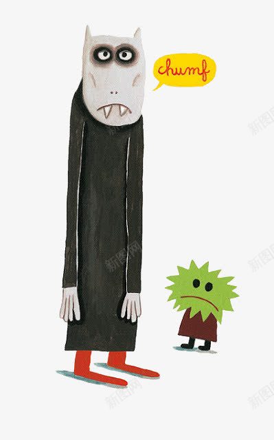 卡通幽灵png免抠素材_新图网 https://ixintu.com 儿童 儿童插画 卡通 卡通插画 幽灵 手绘 童话故事
