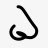 nose小图标png_新图网 https://ixintu.com 鼻子