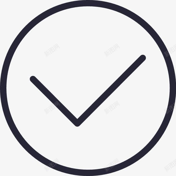32px勾线圈矢量图图标eps_新图网 https://ixintu.com 32px勾线圈 矢量图