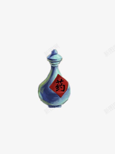 游戏卡通药瓶png免抠素材_新图网 https://ixintu.com 卡通 游戏 药瓶