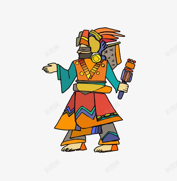 手绘的埃及武士png免抠素材_新图网 https://ixintu.com PNG 埃及 手绘 武士