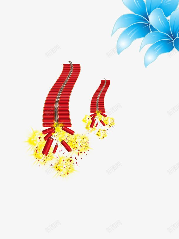 春节炮竹png免抠素材_新图网 https://ixintu.com png免费下载 新年 灯笼 节日