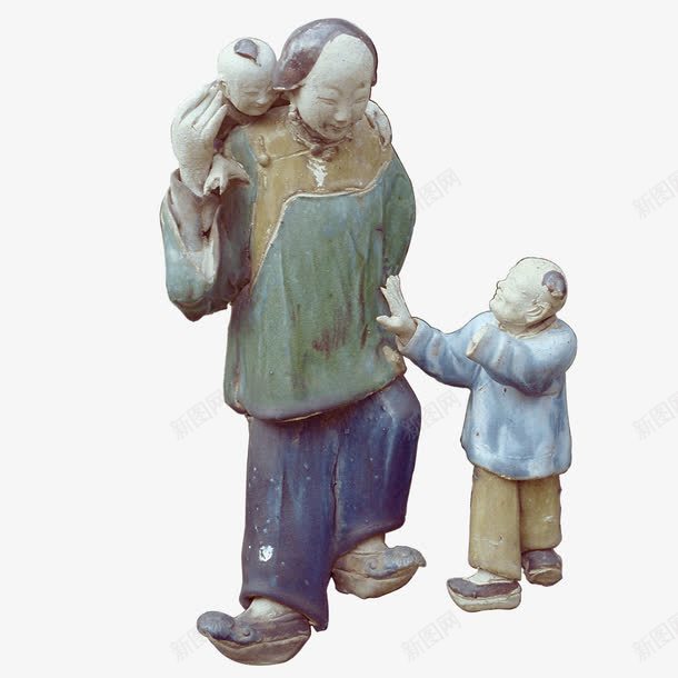 母子陶瓷玩偶png免抠素材_新图网 https://ixintu.com 母子 玩偶 陶瓷