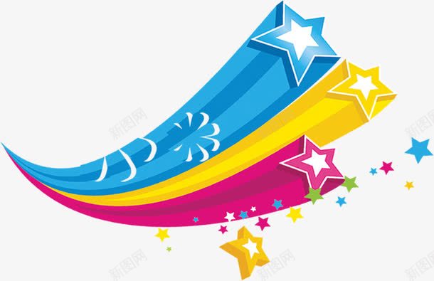 彩色卡通花纹惊喜节日png免抠素材_新图网 https://ixintu.com 卡通 彩色 惊喜 节日 花纹 设计