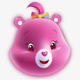 欢呼熊carebearsicons图标png_新图网 https://ixintu.com Bear Cheer 欢呼 熊