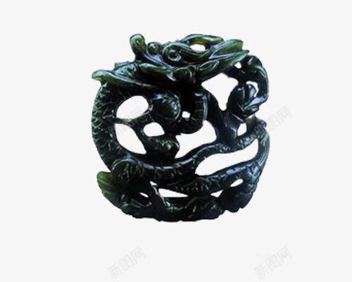 中国陶艺png免抠素材_新图网 https://ixintu.com 复古风 工艺品 黑色