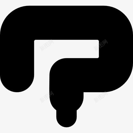肠图标png_新图网 https://ixintu.com 人体的身体部位 保健和医疗 医学 器官 大肠 小肠