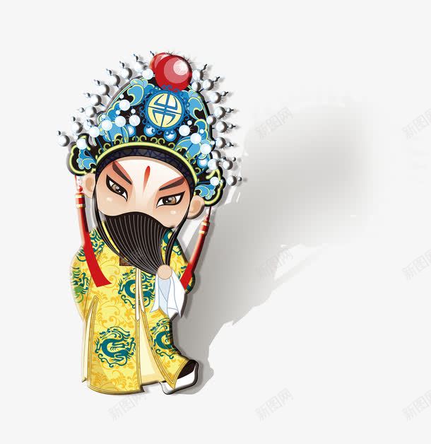京剧卡通人物psd免抠素材_新图网 https://ixintu.com 京剧 京剧卡通人物 卡通人物