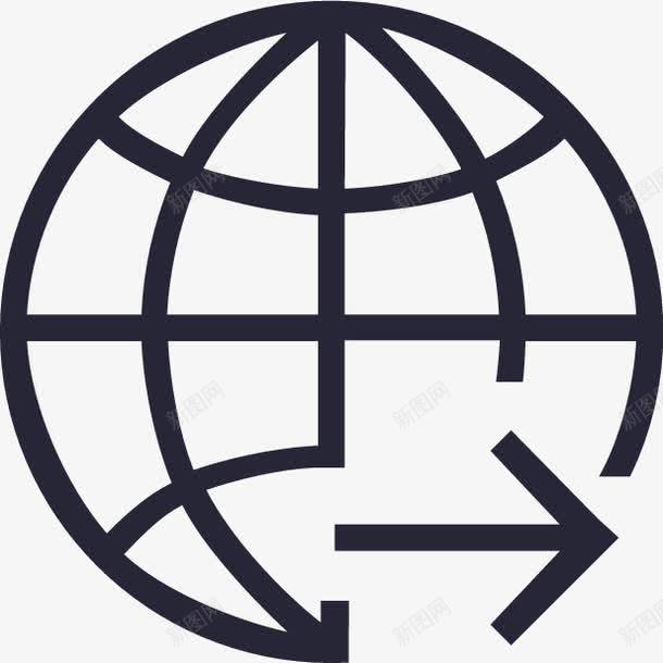 出口委托图标png_新图网 https://ixintu.com