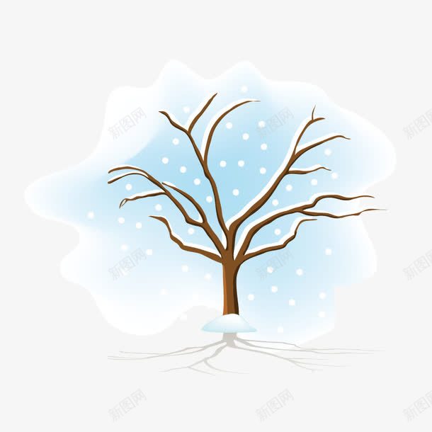 手绘树木四季png免抠素材_新图网 https://ixintu.com 四季 手绘 树木 矢量素材