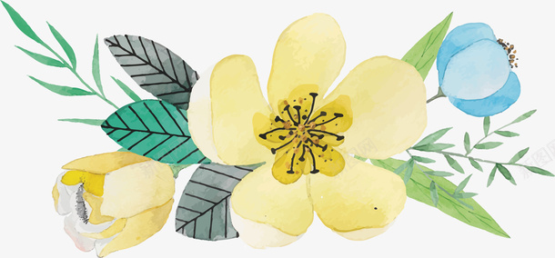 手绘卡通花草花卉矢量图ai免抠素材_新图网 https://ixintu.com 卡通 手绘 手绘花卉 植物 漂亮的 美丽的 花卉 花草花卉 设计 矢量图