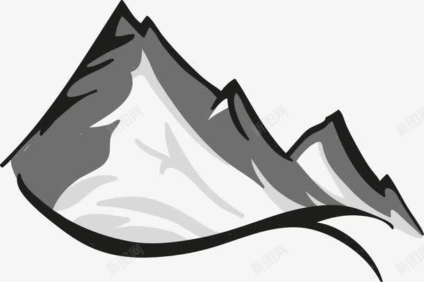 卡通山坡图png免抠素材_新图网 https://ixintu.com 卡通图案 山 山坡 山峰 山顶 扁平化小山 扁平小山 旅游 郊外 高山