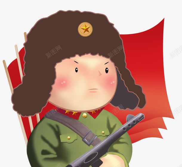 卡通士兵png免抠素材_新图网 https://ixintu.com 卡通 士兵 设计 透明