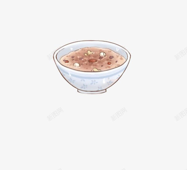 腊八粥卡通png免抠素材_新图网 https://ixintu.com 卡通 喝粥 粥 腊八粥