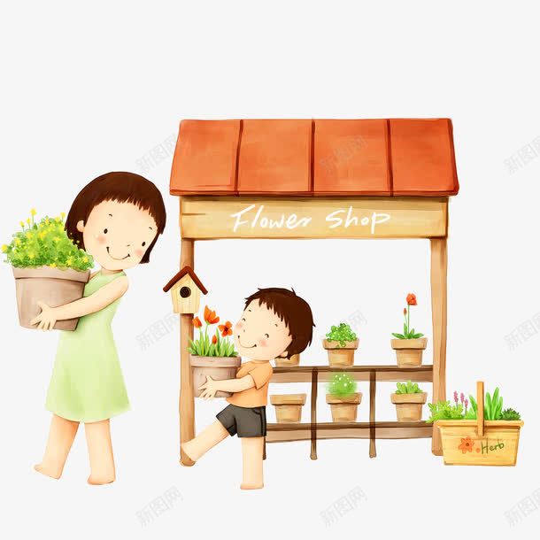 母子亲情png免抠素材_新图网 https://ixintu.com 互动 亲子 亲情 母子
