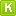 绿色的大写字母Kicon图标png_新图网 https://ixintu.com K 字母