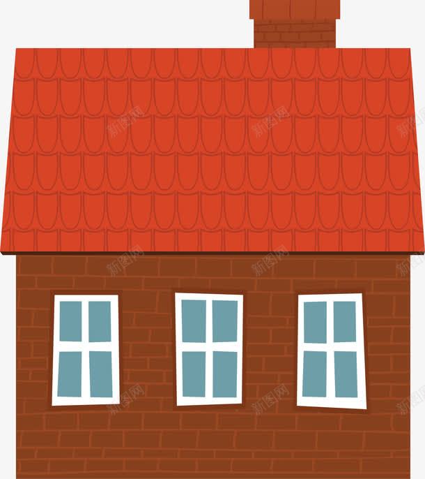红色卡通小屋png免抠素材_新图网 https://ixintu.com 卡通房子 房子 简约建筑 红色小屋 线条小屋 装饰图案