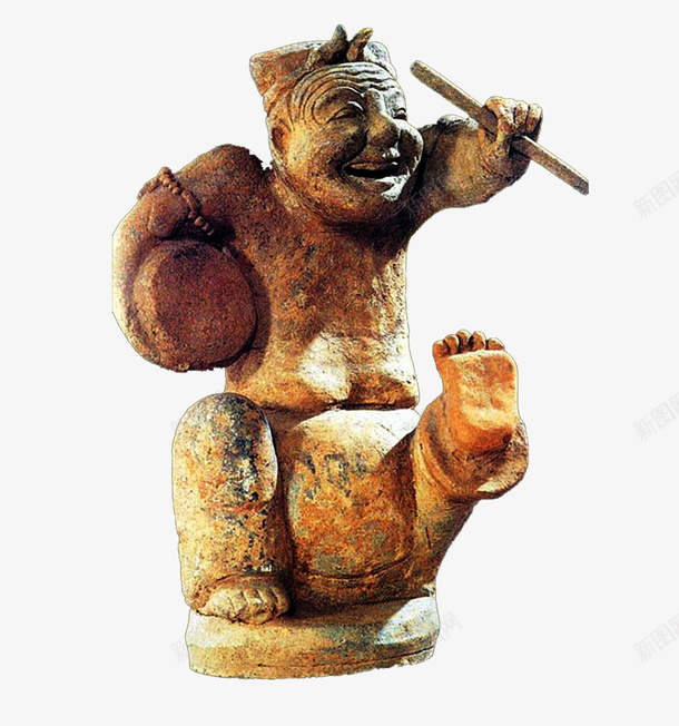 陶公仔png免抠素材_新图网 https://ixintu.com 人物 古代 生动 陶罐