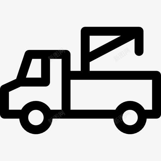 鹤图标png_新图网 https://ixintu.com 吊钩 建筑 汽车 电梯 起重机 车辆 运输