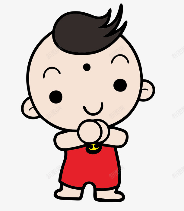 卡通手绘可爱小男孩png免抠素材_新图网 https://ixintu.com 儿童 卡通人物 卡通手绘可爱小男孩 卡通男孩 可爱小男孩 婴儿 手绘男孩 插画
