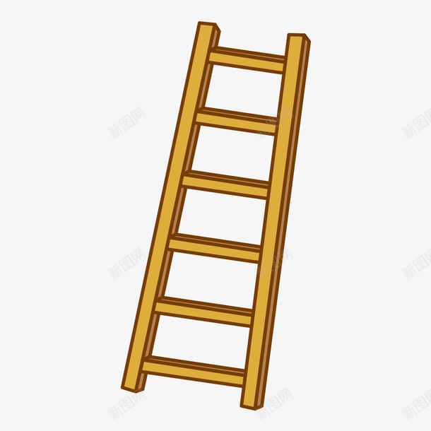 梯子png免抠素材_新图网 https://ixintu.com 工具 攀爬 木质 梯子 素材