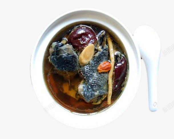 红枣美味乌鸡炖汤png免抠素材_新图网 https://ixintu.com 乌鸡炖汤 可口 大补 浓郁喷香 滋阴补阳 美味 色泽诱人 鲜美