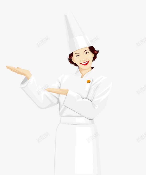 女厨师png免抠素材_新图网 https://ixintu.com 厨娘 厨师 女厨师 欢迎光临