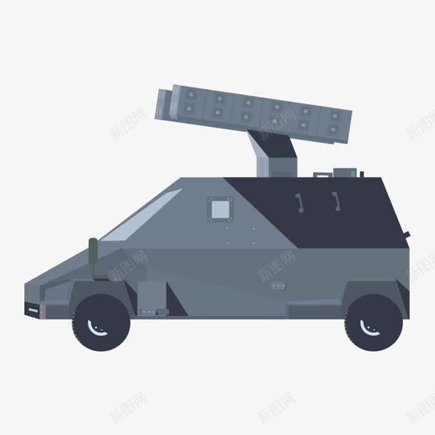 武器发射车png免抠素材_新图网 https://ixintu.com 发射 武器 车