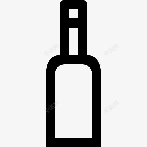 瓶总概述符号图标png_新图网 https://ixintu.com 喝饮料 大杯线 概述 瓶 食品 饮料