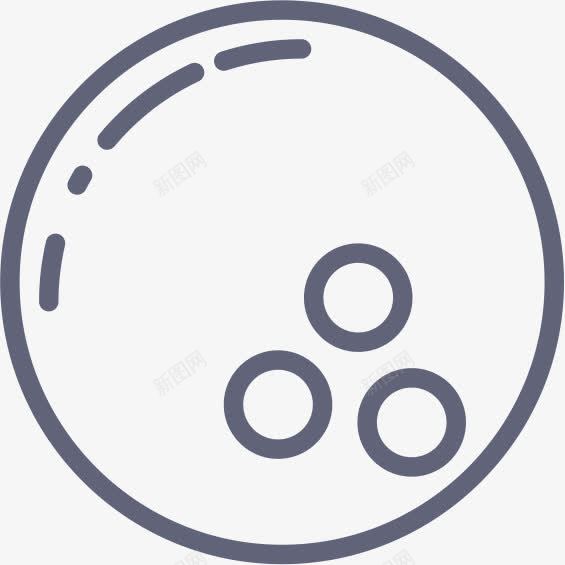 打保龄球球OutlineSmashiconspng免抠素材_新图网 https://ixintu.com 打保龄球 球