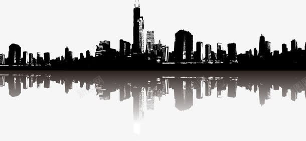 卡通城市建筑剪影png免抠素材_新图网 https://ixintu.com 剪影 卡通 城市 建筑