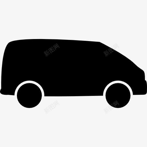 Vanblack的形状在正确的方向图标png_新图网 https://ixintu.com 形状正确 旅游 车 运输 黑色